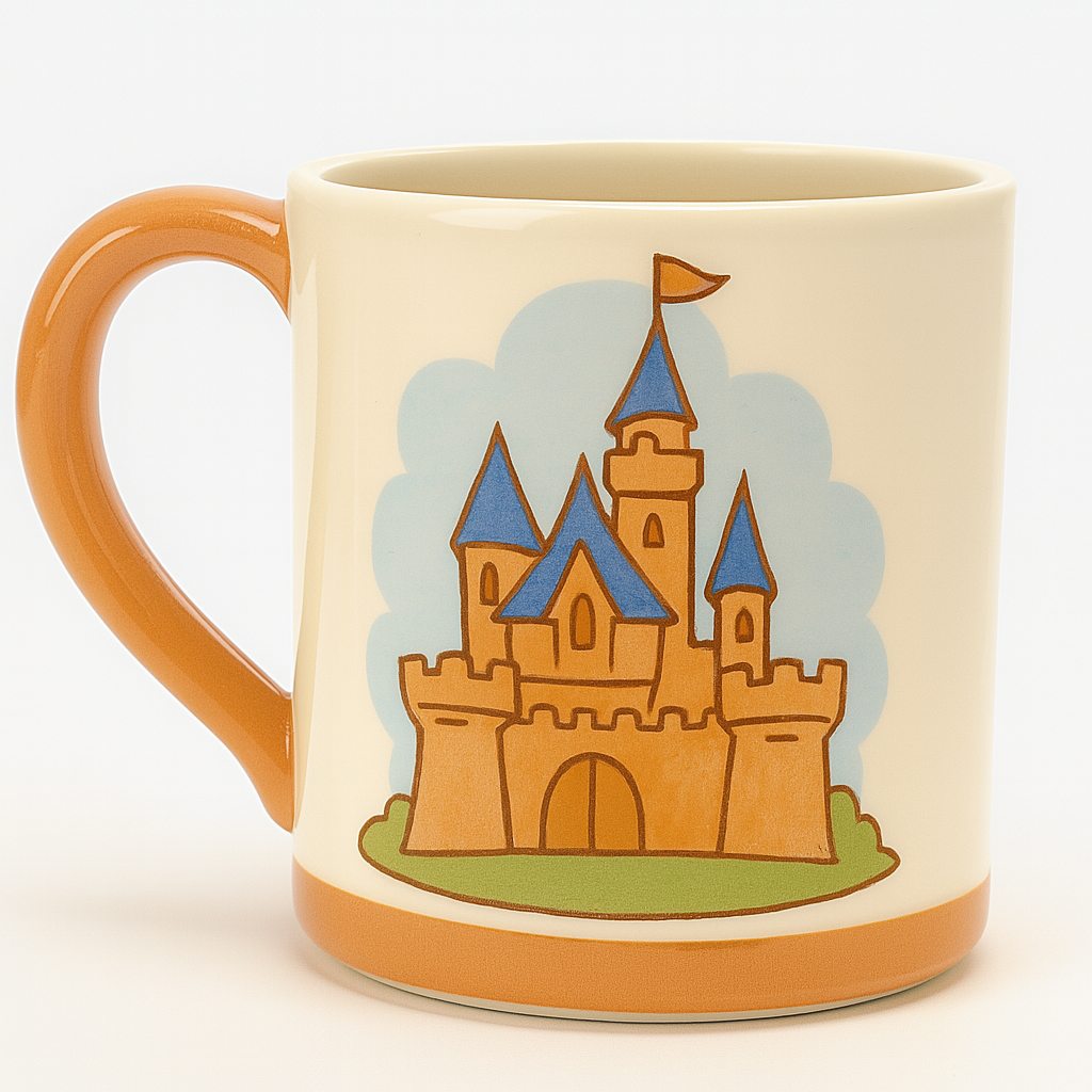 Tasse Souvenir Château Belle au Bois Dormant